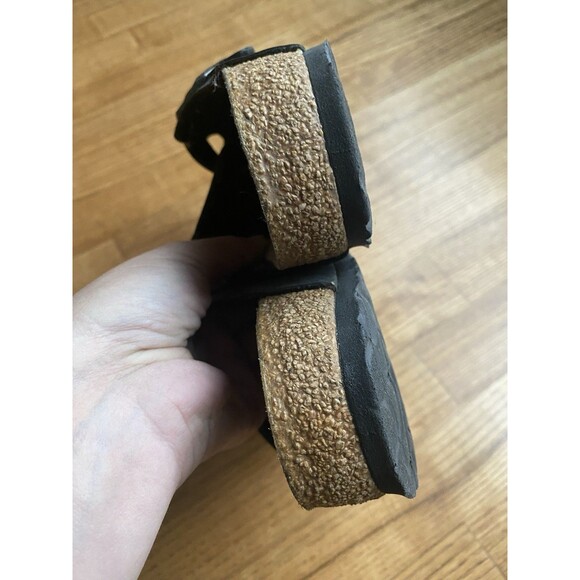 Birkenstock Black Boston Suede Clog Size 39 L 8-8.5 Zinfandel EUC Birki Sandal - Picture 7 of 7